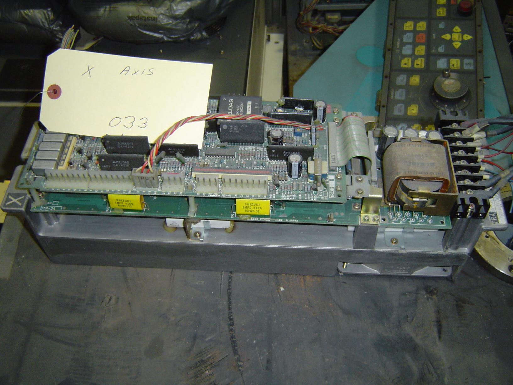 X AXIS MITSUBISHI DRIVE