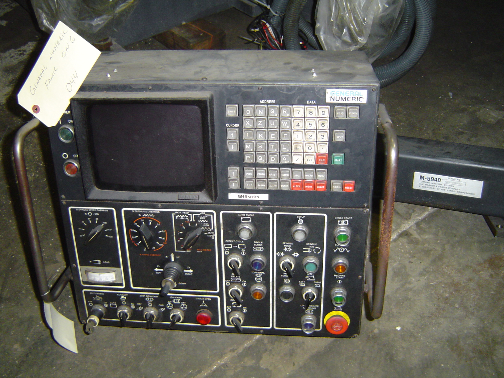 GENERAL NUMERIC GN6 CRT AND PANEL