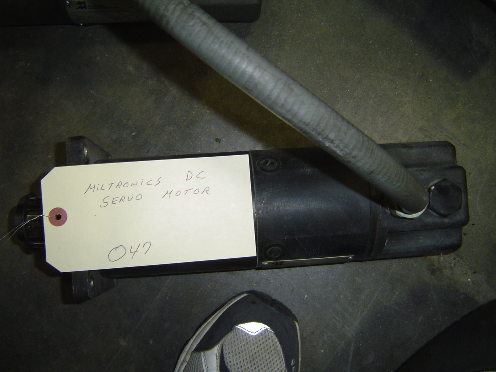 MILTRONICS DC SERVO MOTOR, TYPE MT30M4-38