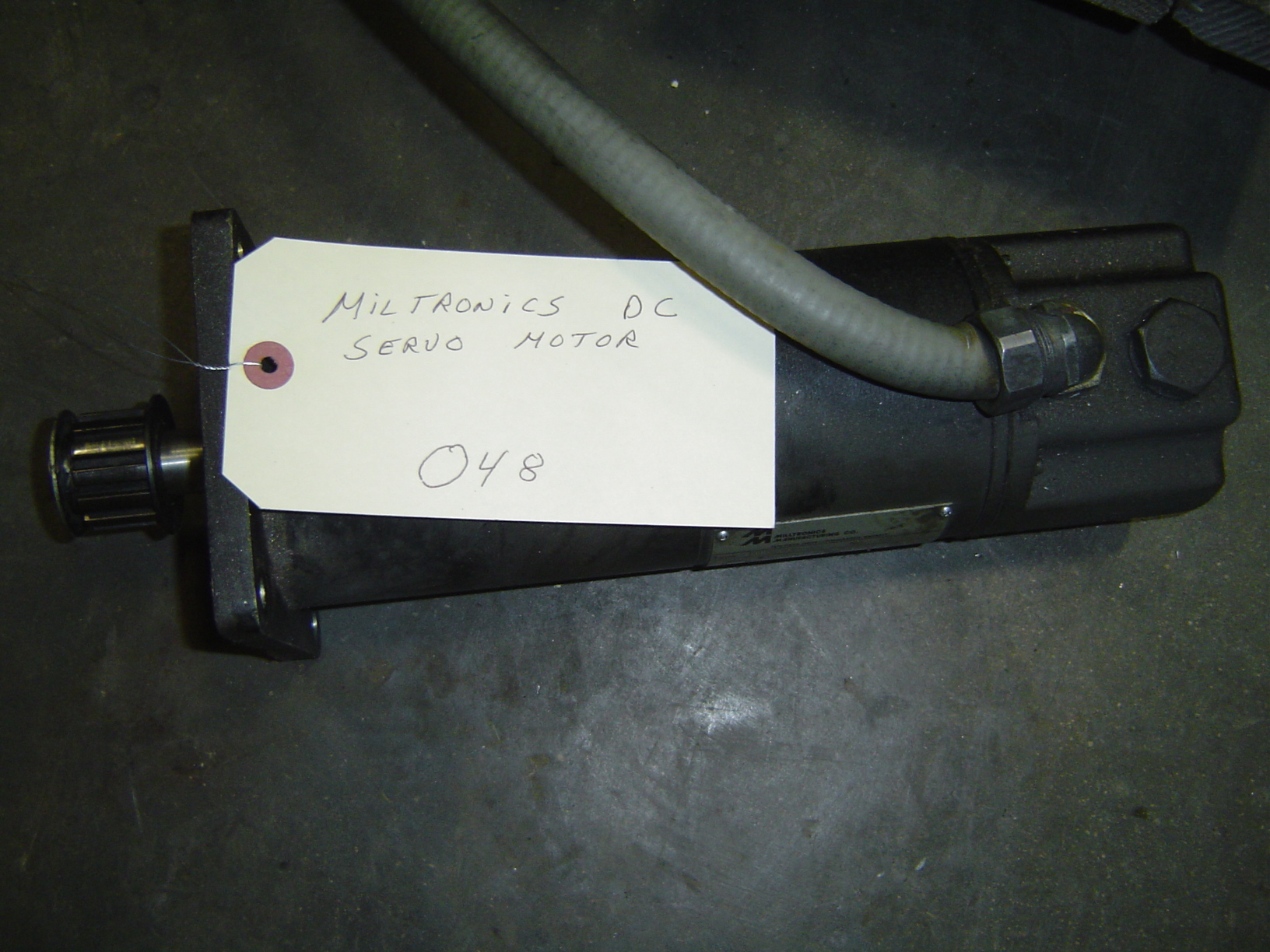MILTRONICS DC SERVO MOTOR, TYPE MT30M4-38