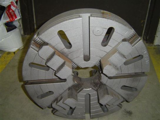 4 JAW, M, INDEPENDENT JAW, 18", 4" BORE, D1-8