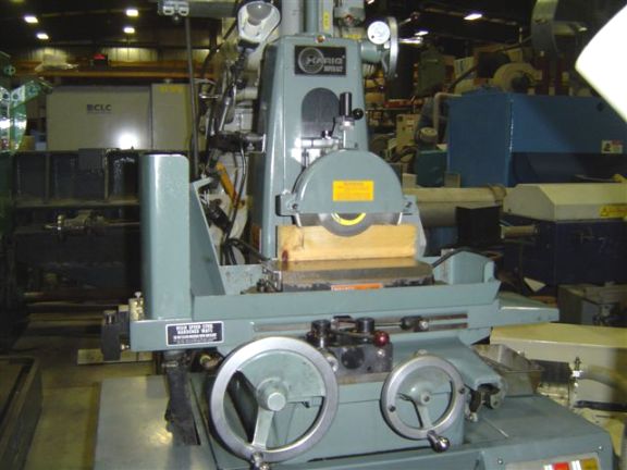 6" X 12" HARIG, NO. SUPER 612, POWER ON X AND Y,  6 X 12 WALKER MAGNETIC CHUCK