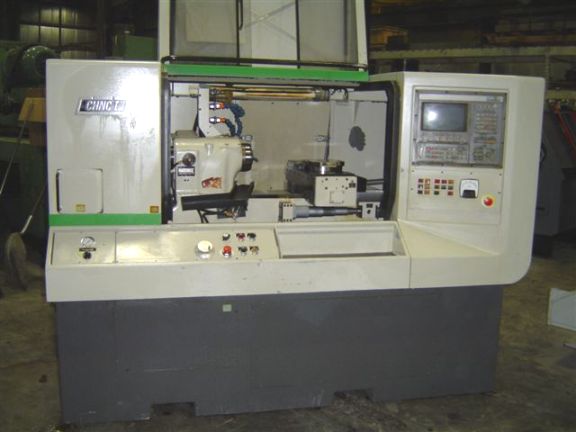 HARDINGE CHNC 1, PRECISION, SIEMENS 810 CONTROL, 10 HP, A2-5 SPINDLE, 8 TURRET