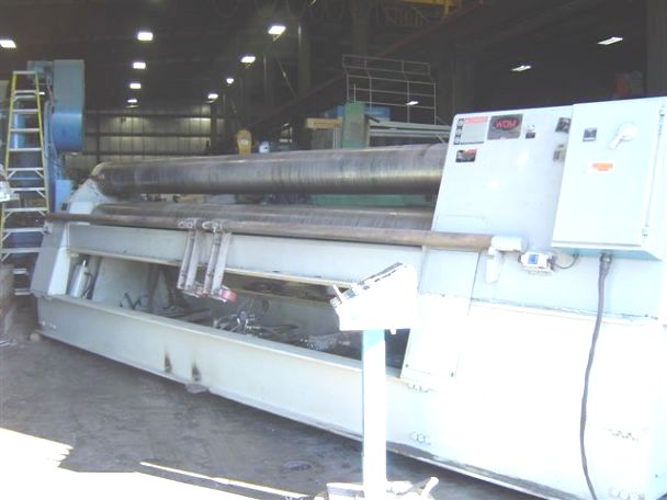16 FT  X 7/16 IN. WDM, MODEL 100-15-16, NEW 1998, 15"   ROLLS, HYD DRIVES, VARY SPEED, CONE ROLLING