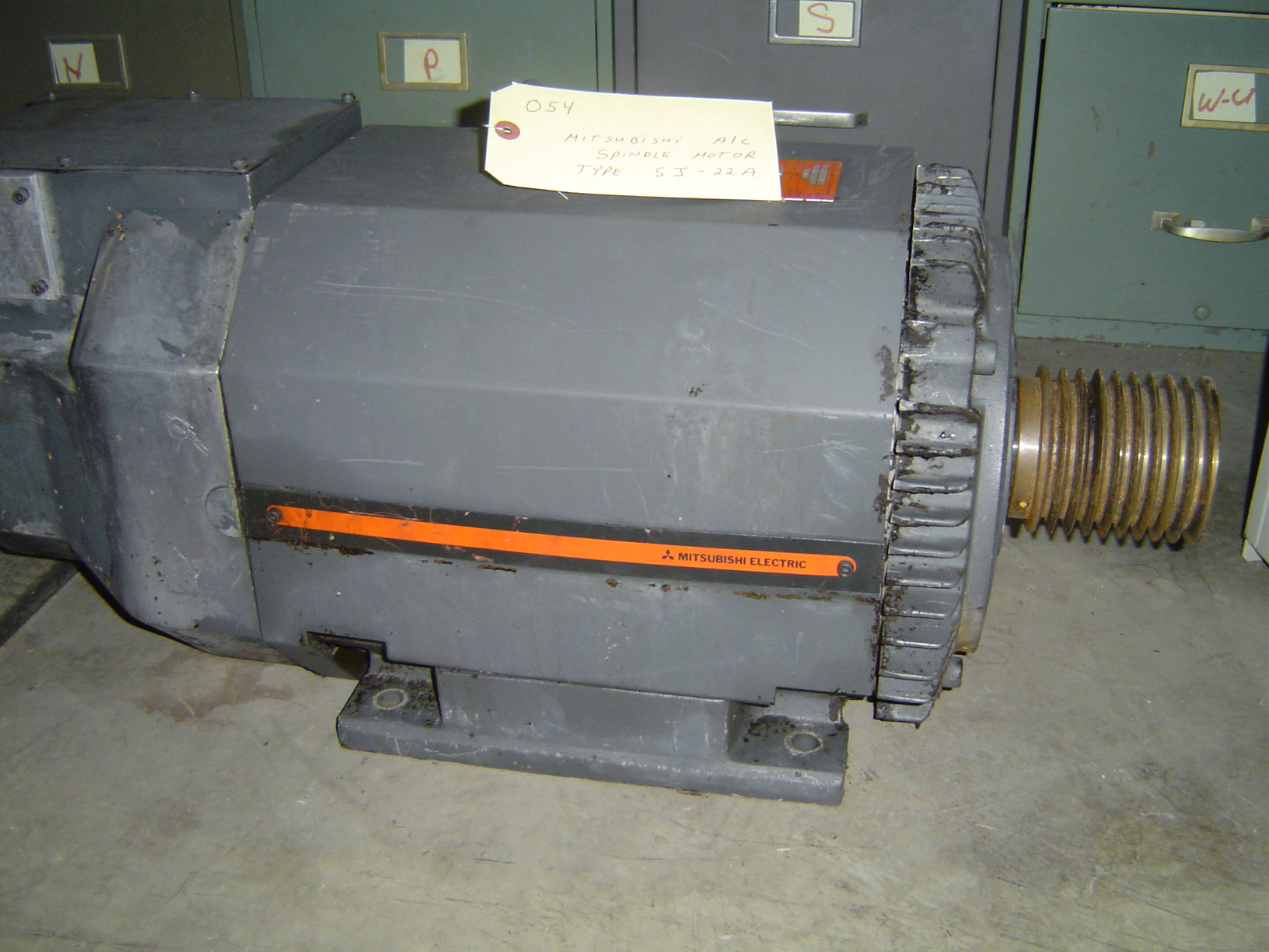 MITSUBISHI AC SPINDLE MOTOR, TYPE SJ-22A