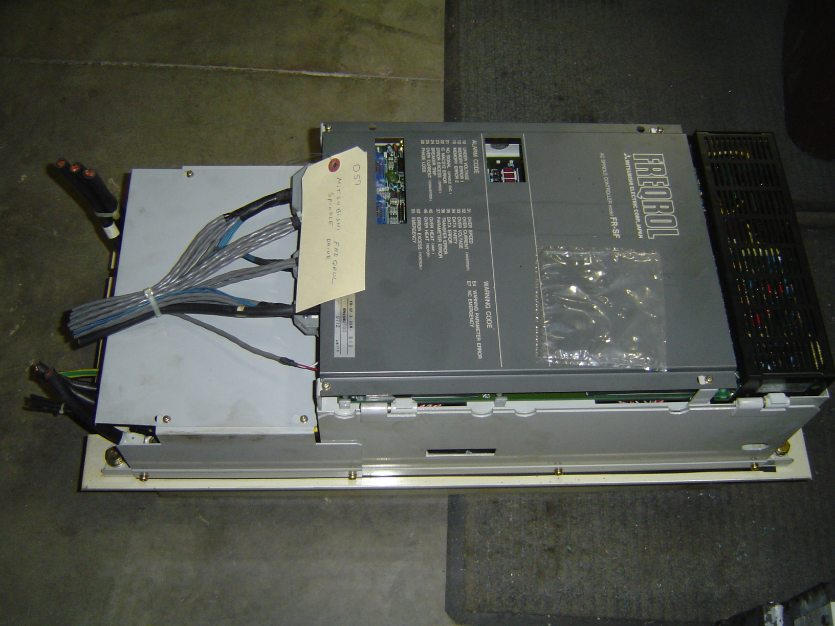 MITSUBISHI FREQROL AC SPINDLE DRIVE