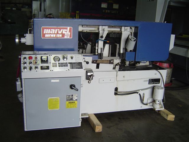 MARVEL 13A2-M11, 13"ROUNDS, AUTO FEED, 1" BLADE, 3 HP, INFEED CONVEYOR, COOLANT