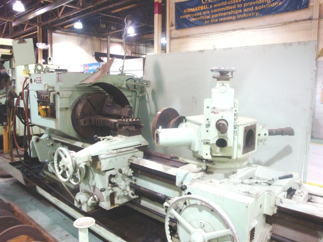 Warner & Swasey 4-a turret lathe model m-3550, 24" 3 jaw air chuck, 4 way tool post, 6 position turret