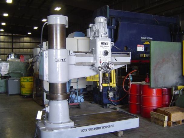 OOYA RE2 1300A, diameter 12", length 48", power elevation, power clamp, tapping,