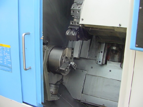 KIA TURN 21, 8" CHCK, 4000 RPM, FANUC OT CTRL, 1995, 10 POSITION TURRET