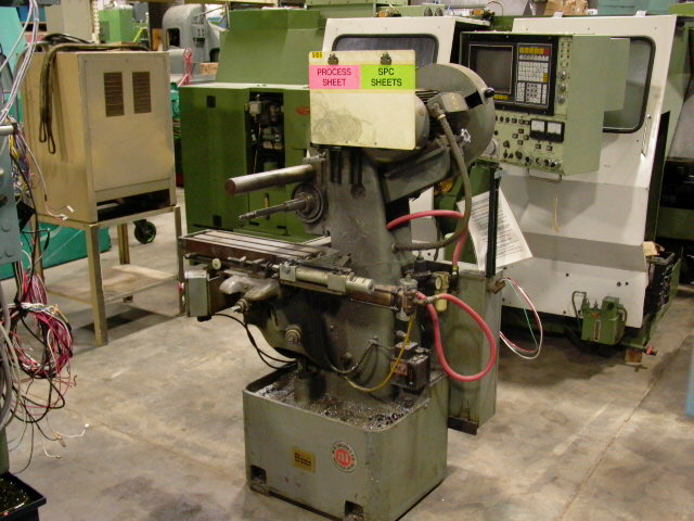 NICHOLS  AUTO CYCLE MILL, 2 HP, 7 X 24 TABLE, 40 TAPER, 2875 RPM