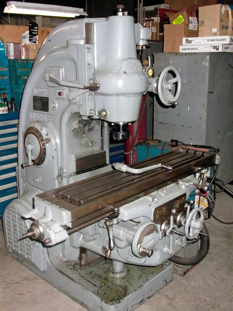 No. 2, MODEL K, KEARNEY & TRECKER, 12" X 56" TABLE, 15 - 1500 RPM