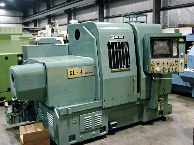MORI SEIKI SL-4A, 25.5" OB, 23.6" OCS, 30.1" CTRS, 16.5" STR, 3000 RPM, FANUC 10T CTRL, CHIP CONVEYOR, TAILSTOCK