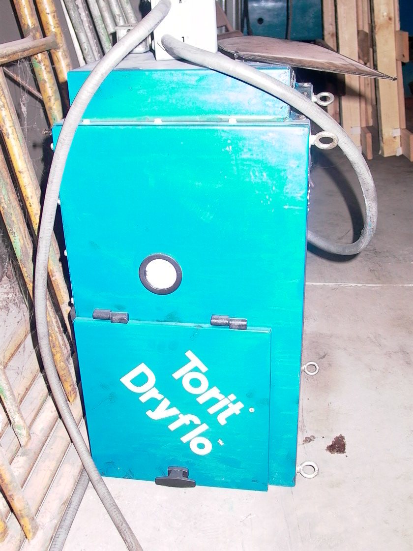 TORIT DRYFLO MIST COLLECTOR, DMC-A, 390 CFM, 3/4 HP, 3450 RPM, 230/460 VOLTS, 6"