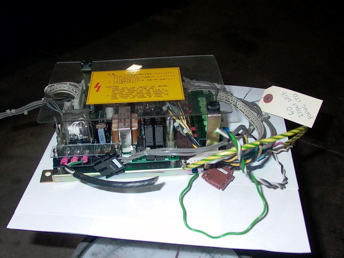 FANUC INPUT UNIT, 50/60 HTZ -220 V
