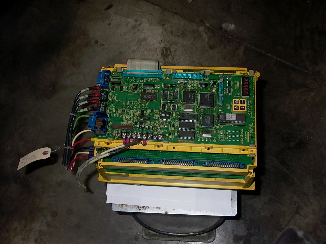 FANUC, AC SPINDLE SERVO UNIT, DATE: 8/93, 29 LBS

