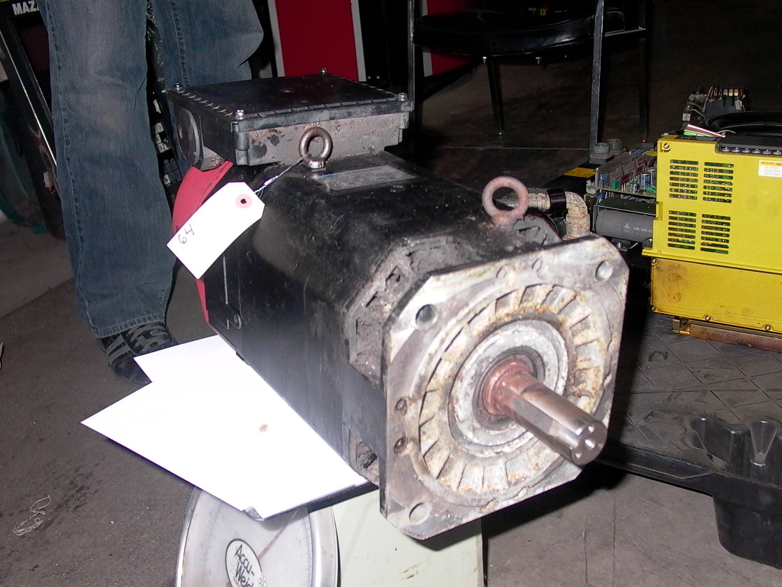 NUMERIC AC SPINDLE MOTOR, MODEL 65, 125 LBS, 1989