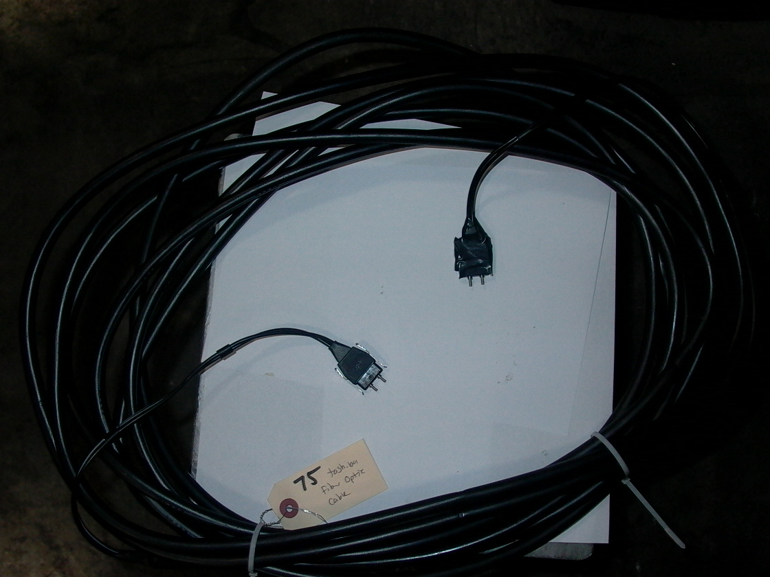 TOSHIBA FIBER OPTIC CABLE, 3LBS
