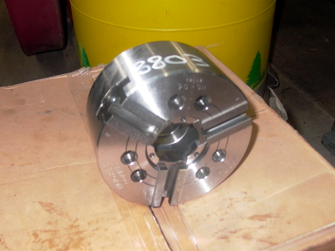 6.5" KITAGAWA 3 JAW POWER CHUCK, MODEL B-206, 6000 RPM, UNUSED