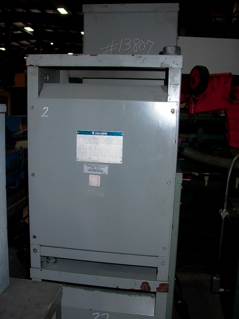 CHALLENGER, KVA 20 TRANSFORMER, 3 PHASE, 60 HERTZ, C RISE 150, 230 LBS