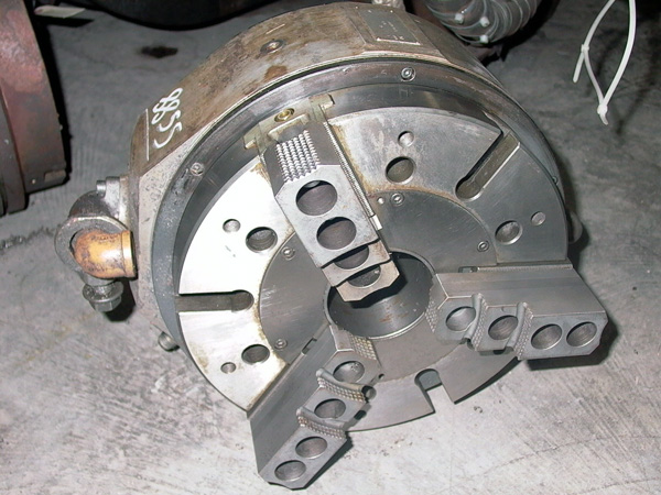 12 INCH AUTOBLOK POWER CHUCK, 3-JAW, 3 INCH HOLE, AIR ACTUATOR