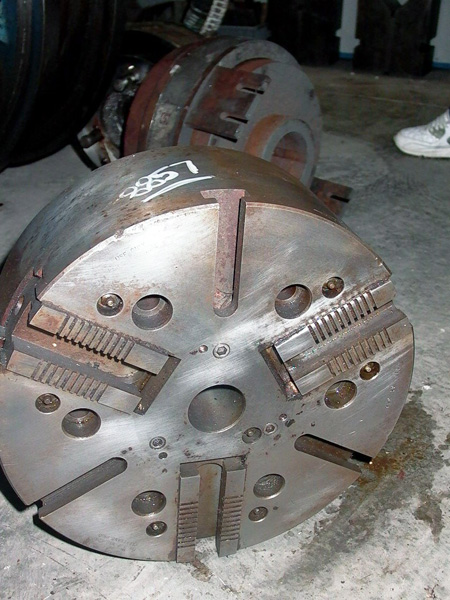 15 INCH, 3 JAW, SP POWER CHUCK, 2 INCH HOLE THROUGH SPINDLE