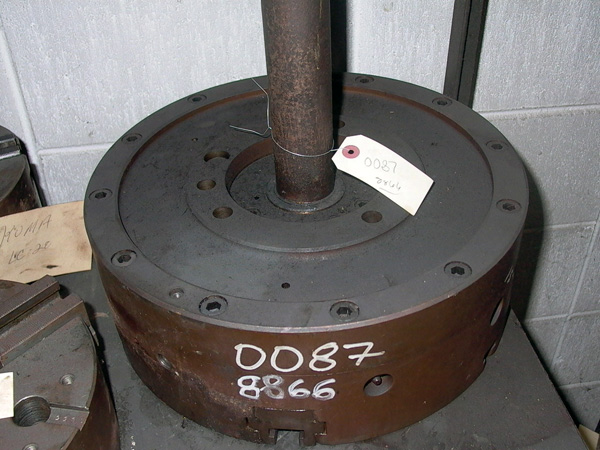 15 INCH GISHOLT 3 JAW POWER CHUCK, D1-11