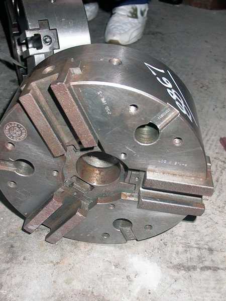 10 INCH AUTOBLOK 3 JAW POWER CHUCK, 250 HML-3