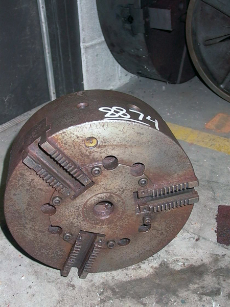 12 INCH 3-JAW POWER CHUCK, T-0071