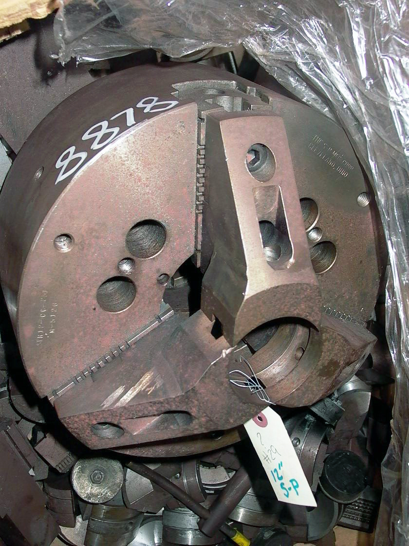 12 INCH 3 JAW SP POWER CHUCK, M5126, 