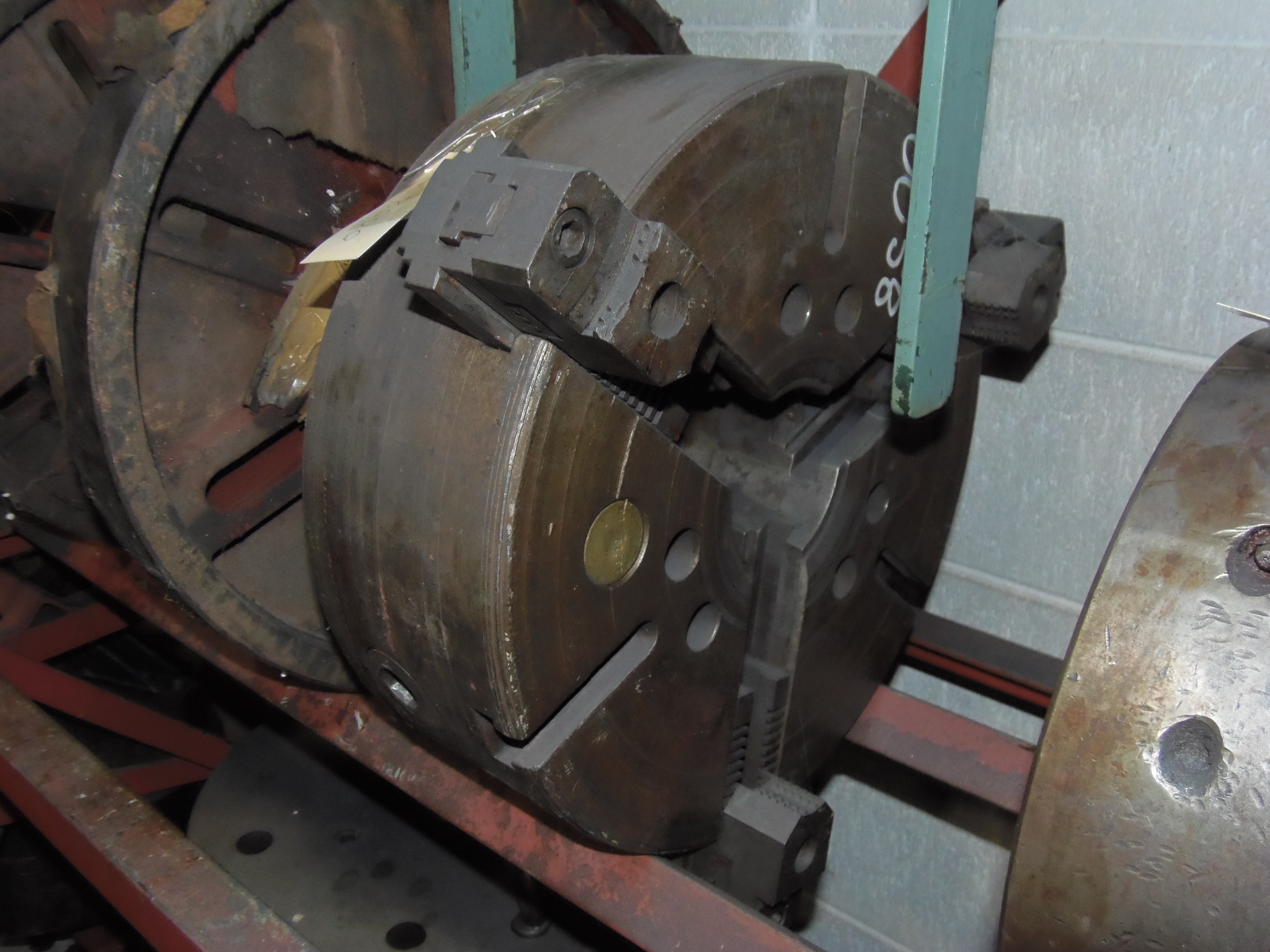 15 INCH CUSHMAN, 3 JAW MANUAL CHUCK 
