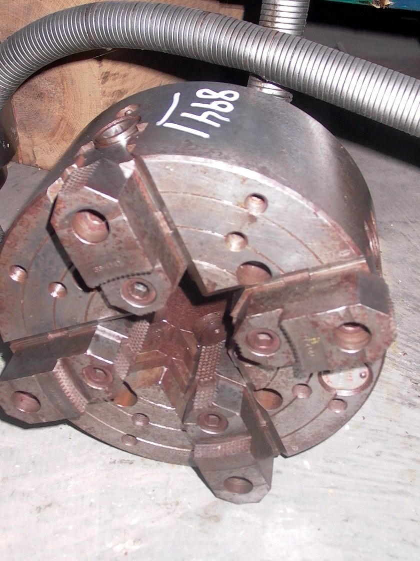 12 INCH CUSHMAN, 4 JAW CHUCK 