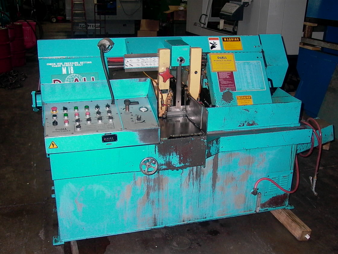 12" X 14" DO ALL C-260A, 1991, 1.25" BLADE,  AUTO FEED, CONVEYORS, 1991