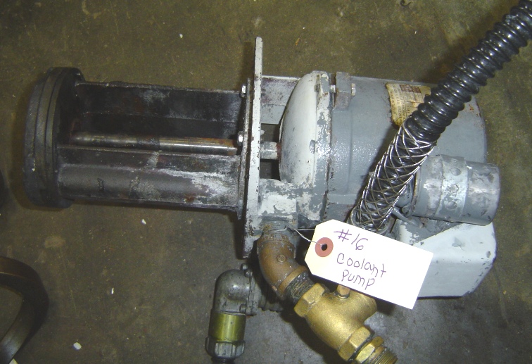 COOLANT PUMP OFF OF HAAS VF0
