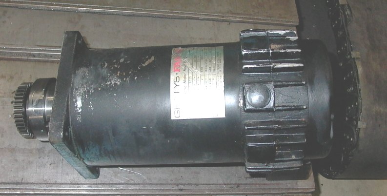SERVO MOTOR OFF OF MAZAK, 128 VOLTS