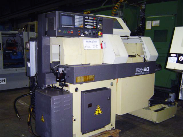 STAR SR-20, A/B 9 CNC CONTROL, 500-10,000 RPM SPINDLE, SUB SPINDLE, FULL C-AXIS ON MAIN, 1 DEGREE INDEXING ON SUB, CHIP CONVEYOR, DRILLING/MILLING CAPABILITIES.