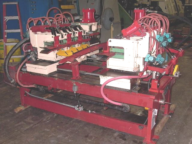 CYLINDER PUNCHING UNIT FOR ROLL FORMER SYSTEM, MAX WIDTH 60", 6 UNI PUNCH SYSTEMS ON EACH SIDE, 1986