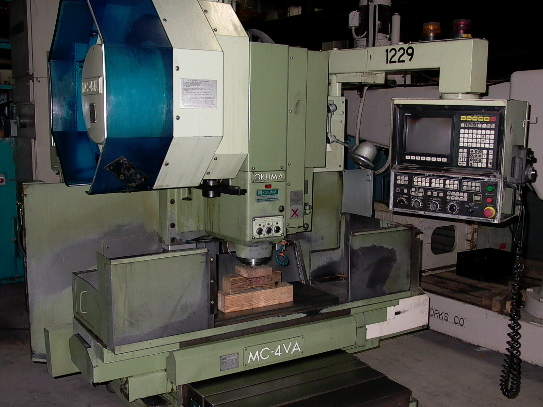 OKUMA MC-4VA, OSP-5020 CONTROL, 16 X 25 X 17 TRAVELS, 40 TAPER, 50-4,000 RPM, 20 ATC, 1989