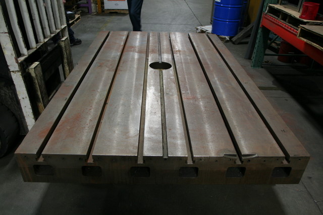 60 X 96 GIDDING & LEWIS MANUAL HEAVY-DUTY HYDROSTATIC, REBUILT BY FACTORY IN 2009 NEW 79, 30,000 LOAD CAP.