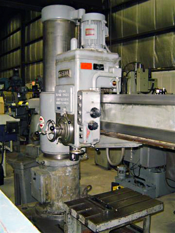 4' X 13" IKEDA MDL RM-1300, 1967, 5 HP, ,#5MT, PWR CLAMP, 1440 RPM, PWR ELEV,