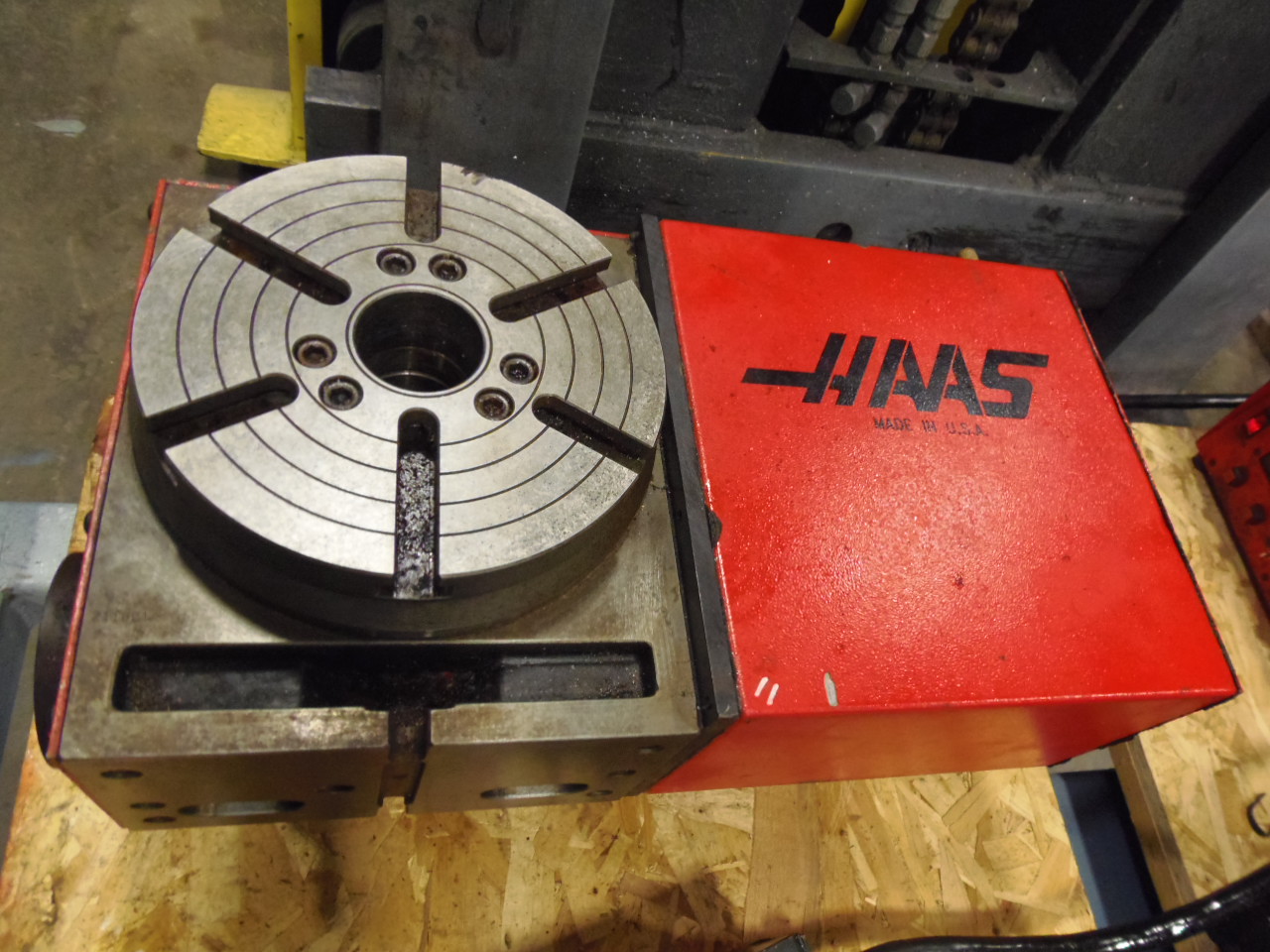 HAAS HRT 210 ROTARY TABLE, 8.25" DIAMETER TABLE, 2" HOLE, SCO1M CONTROL
