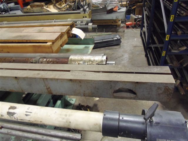 18' LOWER DIE RAIL, 5' X 4 1/2"