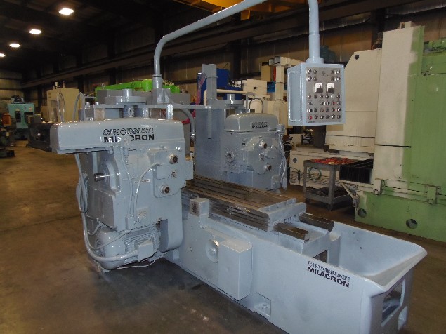 CINCINNATI 430-225, 1983, 30 HP, AUTO RETRACT, 30-1200 RPM, PENDENT, 22 X 84 TABLE, 60" TRAVEL, 50 TAPER