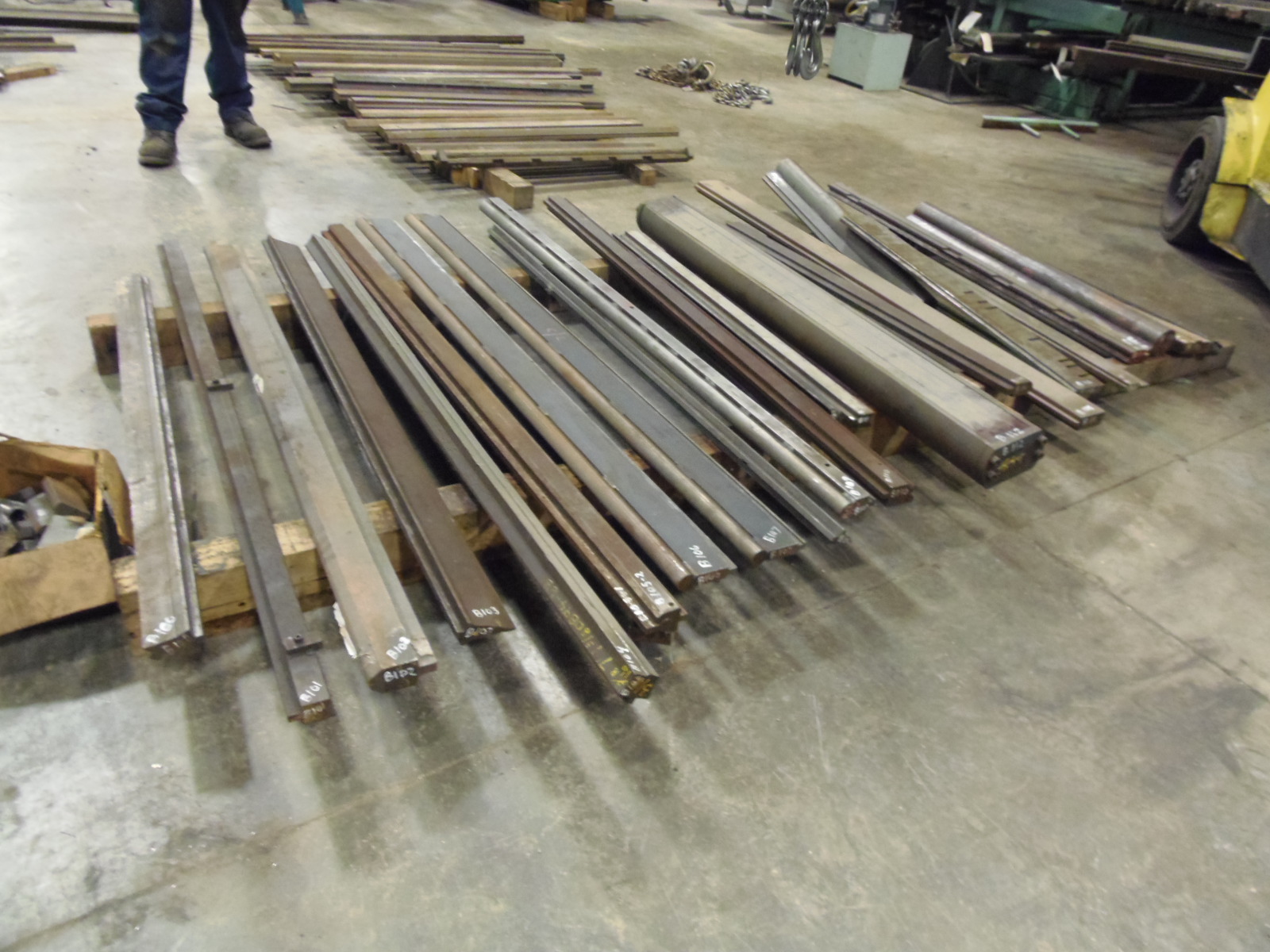 USED PRESS BRAKE DIES, LOT B120-129