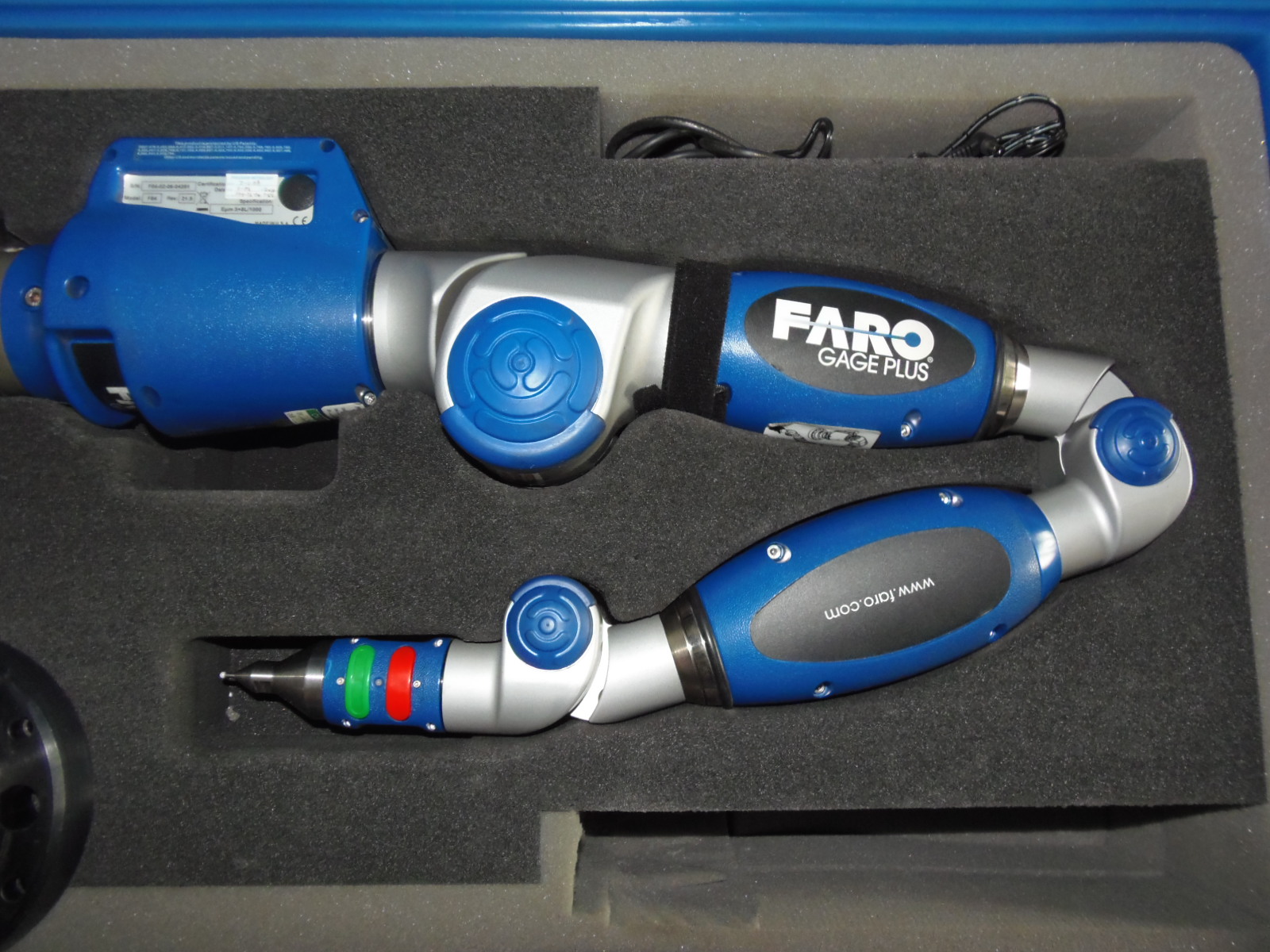 FARO POWERGAGE ARM, PORTABLE CMM, MODEL F04, 1200 MM SPHERE MEASURING VOLUME