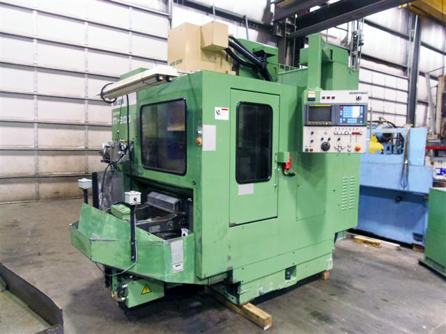 MORI SEIKI M 300 A1, DUAL 12.4" PALLET, BT 40, 15.7"X, 11.8"Y, 19.5"Z, MF-M4 (FANUC OMC) CONTROL, 20 TOOLS, 1991