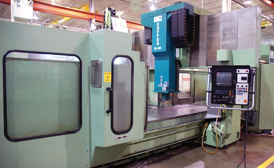 NICOLAS CORREA MODEL FP-30/30, 138" X 70" X 31.5", 60 ATC, 50 TAPER, 4,000 RPM, HEIDENHAIN CONTROL, COOLANT THRU, 1996