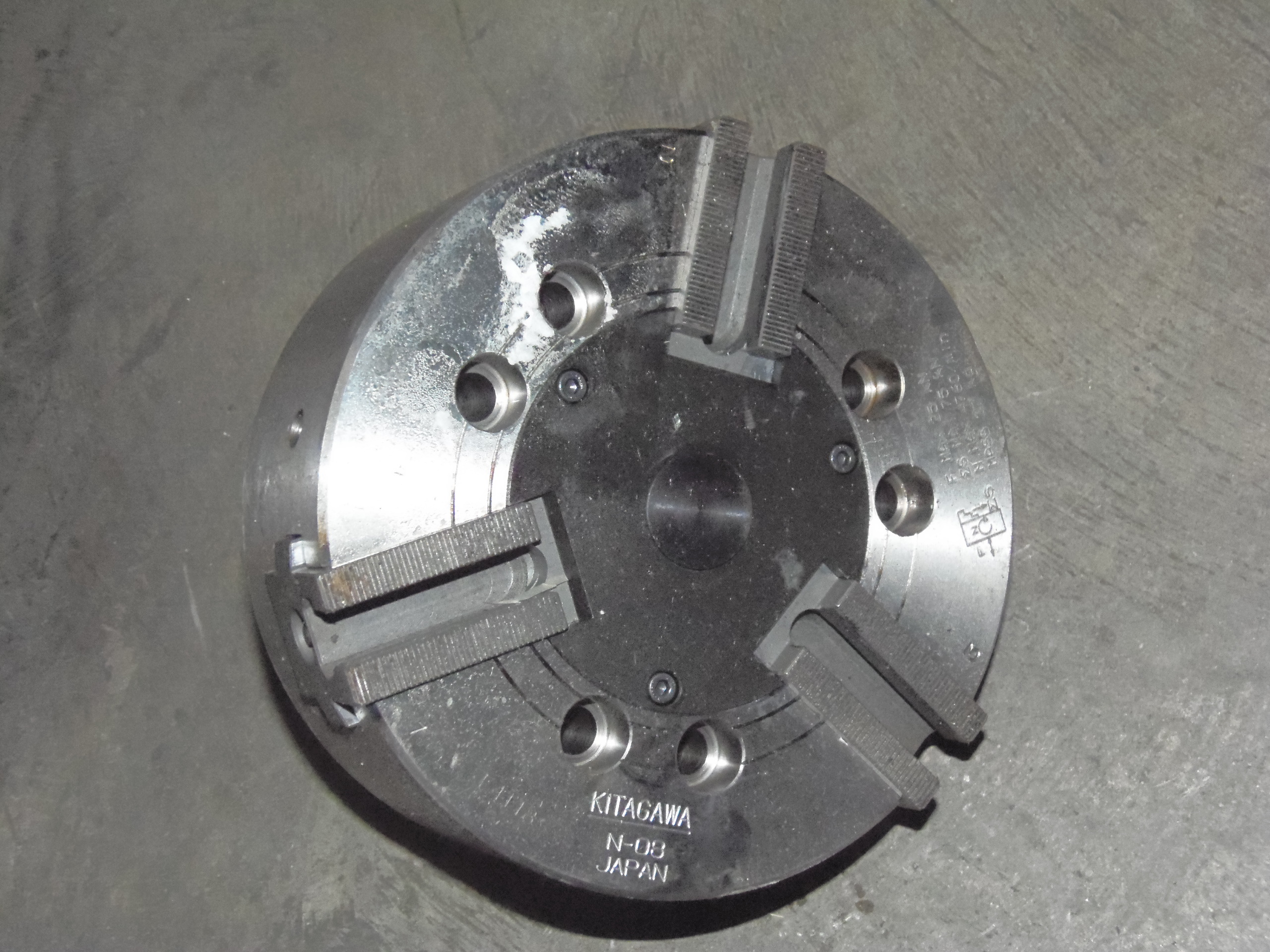 8" KITAGAWA 3 JAW CHUCK, MODEL N-08