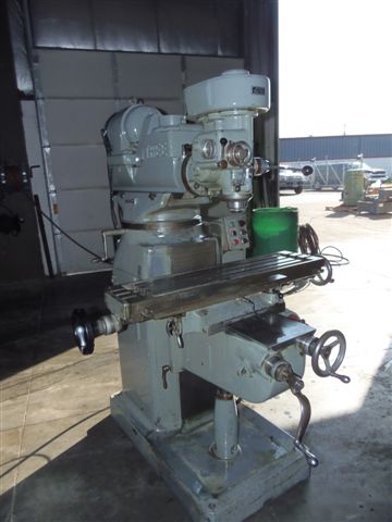 NO. 2VG TREE, 10-1/2" X 42" TABLE, POWER ON X AXIS, 3HP, 1969