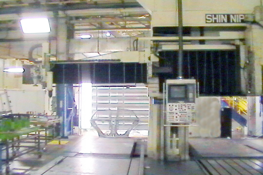 SHIN NIPPON KOKI (SNK)HF-4PK,  157 X 98 X 55 TRAVELS, 185 X 98 TABLE, 33,000 LB LOAD, FANUC 12M, TRACER, 17-850 RPM